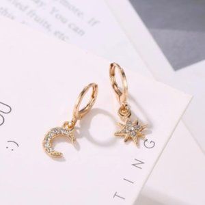 Star & Moon Earrings